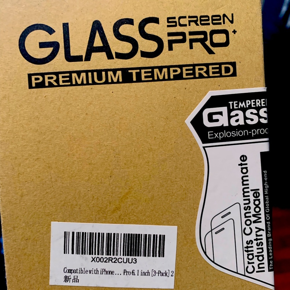 iPhone screen protector (3 pack)